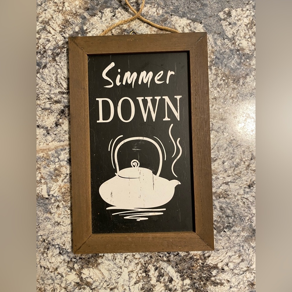 Kitchen, tea, kettle, simmer down, decor